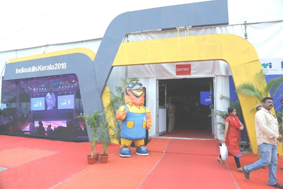 India Skills Kerala 2018 managed by The Event People.