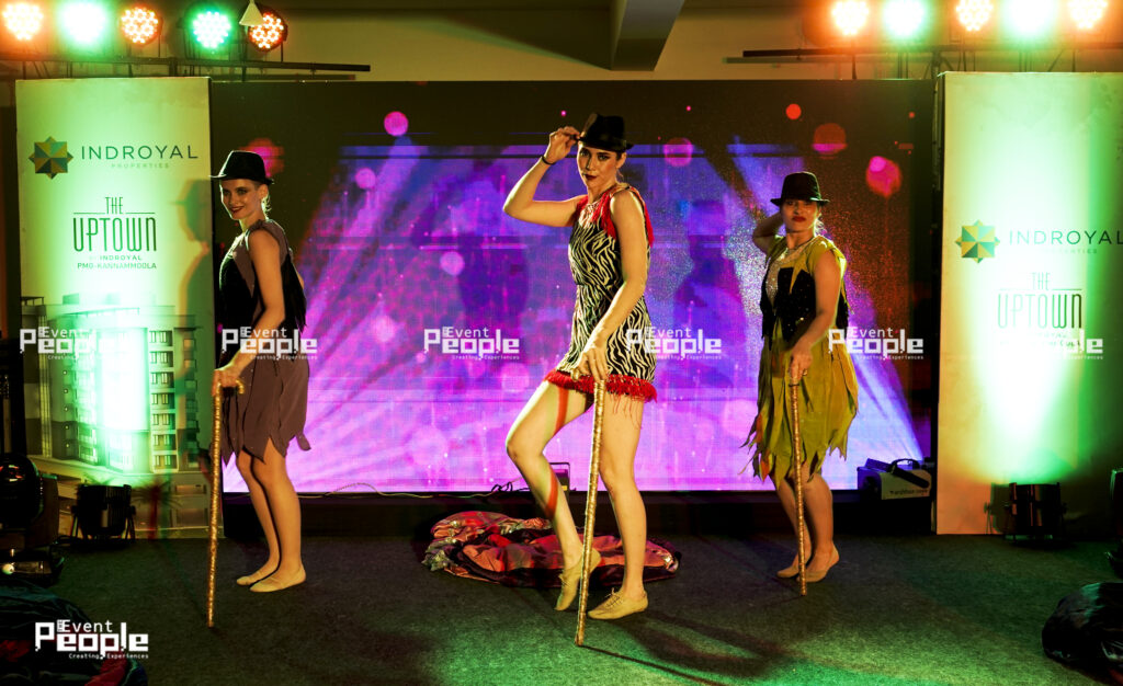 The Uptown Indroyal event, managed by The Event People.