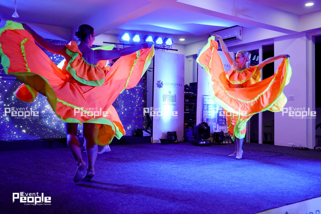 The Uptown Indroyal event, managed by The Event People.