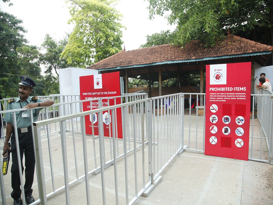 ISL Trivandrum Fan Park managed by The Event People.