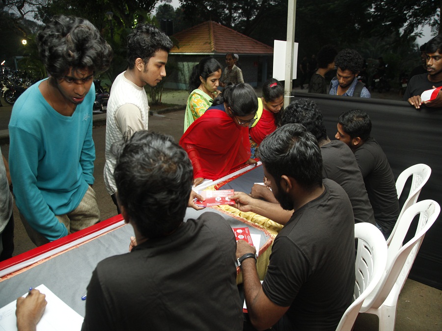 ISL Trivandrum Fan Park managed by The Event People.