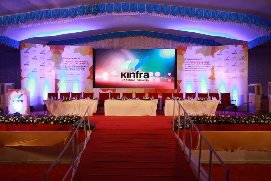 Campus event at Srishti Institute Kinfra Park managed by The Event People.