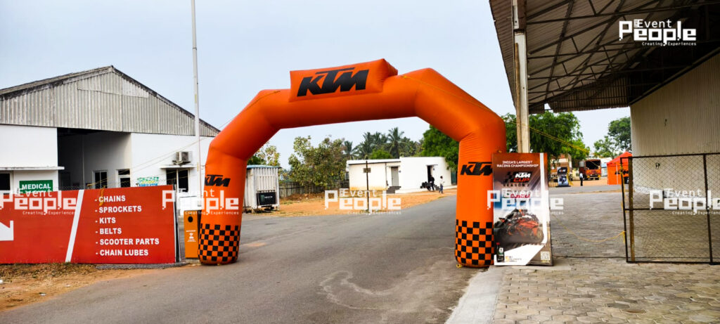 KTM Season 2 event in Coimbatore, managed by The Event People.