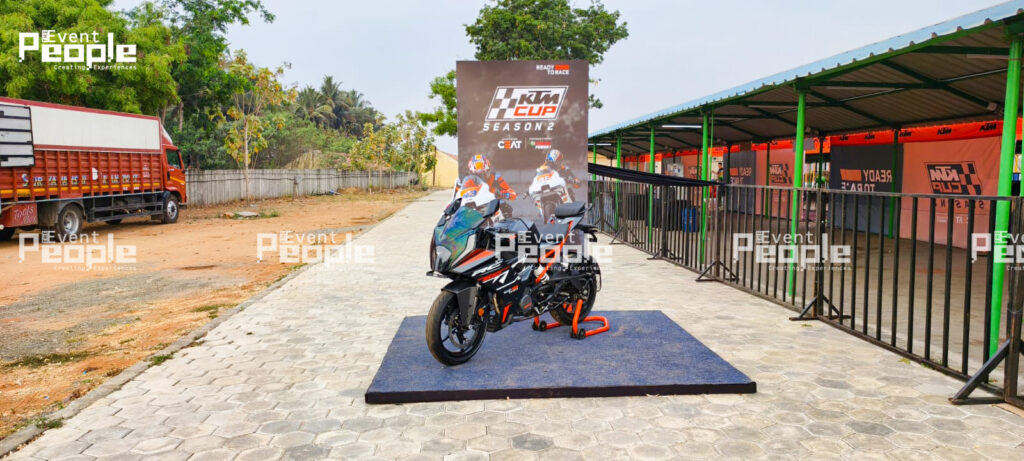 KTM Season 2 event in Coimbatore, managed by The Event People.