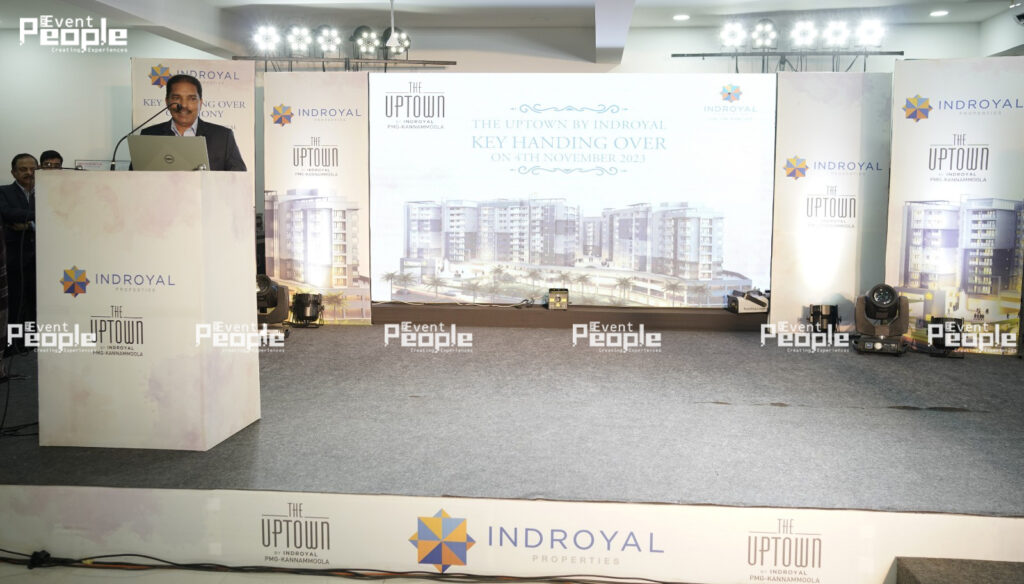 The Uptown Indroyal event, managed by The Event People.