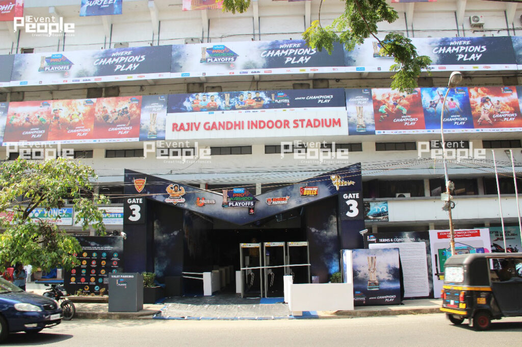Pro Kabaddi League event supported by The Event People.