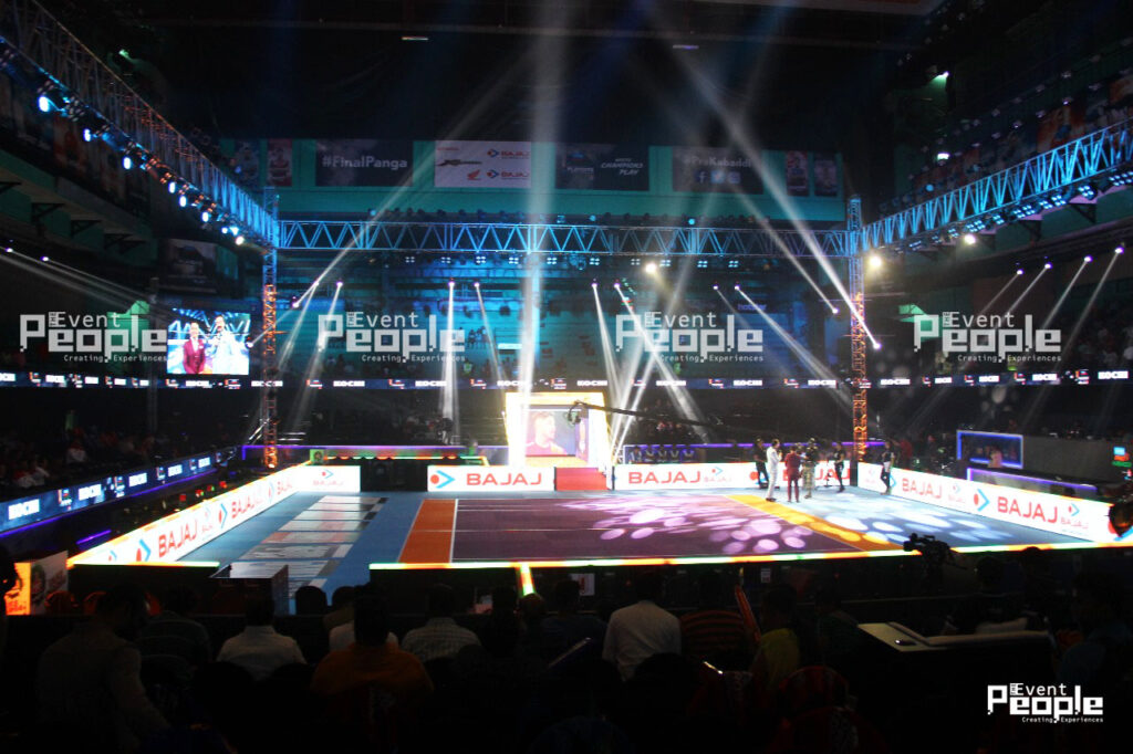 Pro Kabaddi League event supported by The Event People.
