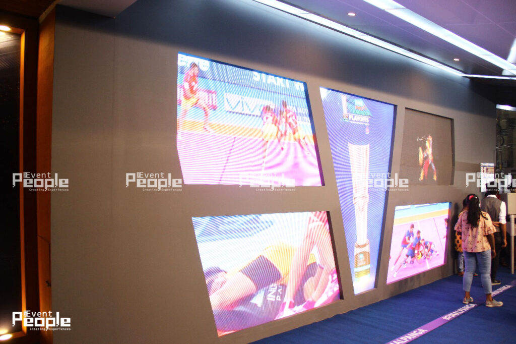 Pro Kabaddi League event supported by The Event People.