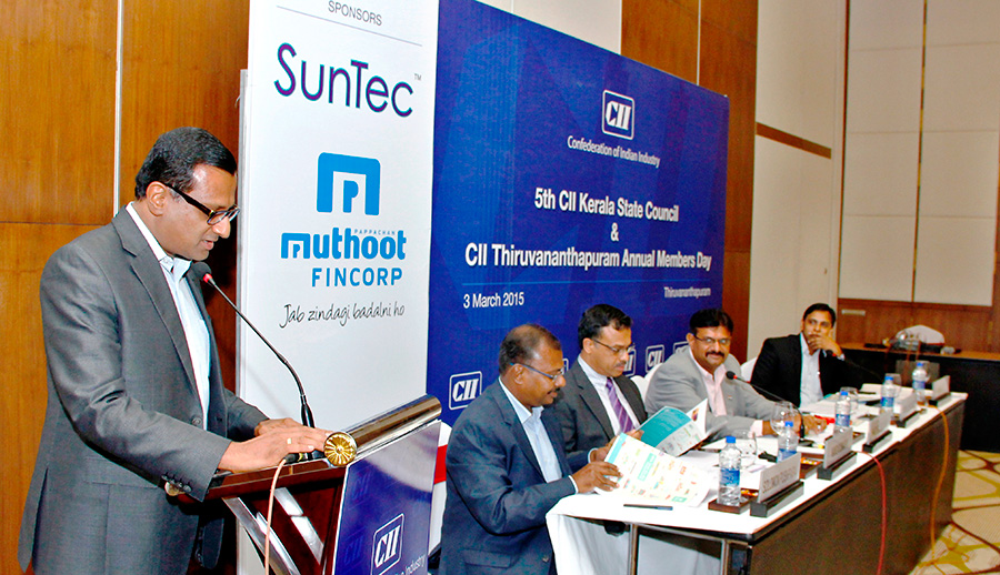CII Kerala State Council Meet by The Event People.