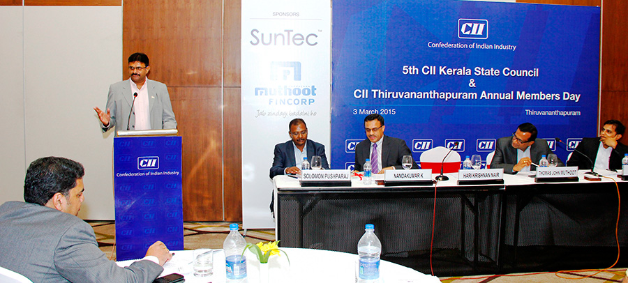 CII Kerala State Council Meet by The Event People.