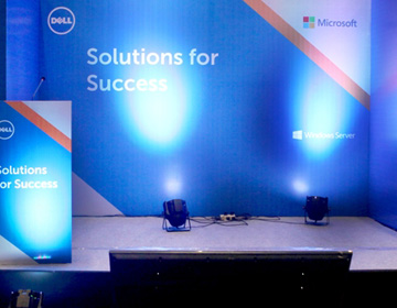 Dell Partner Meet managed by The Event People.