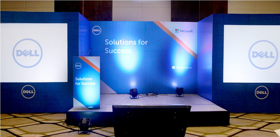 Dell Partner Meet managed by The Event People.