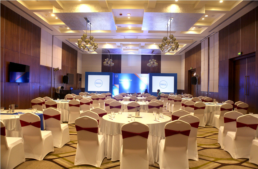 Dell Partner Meet managed by The Event People.