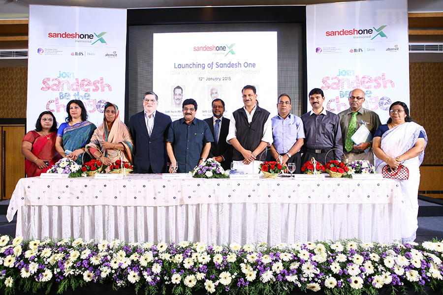 SandeshOne launch event managed by The Event People.