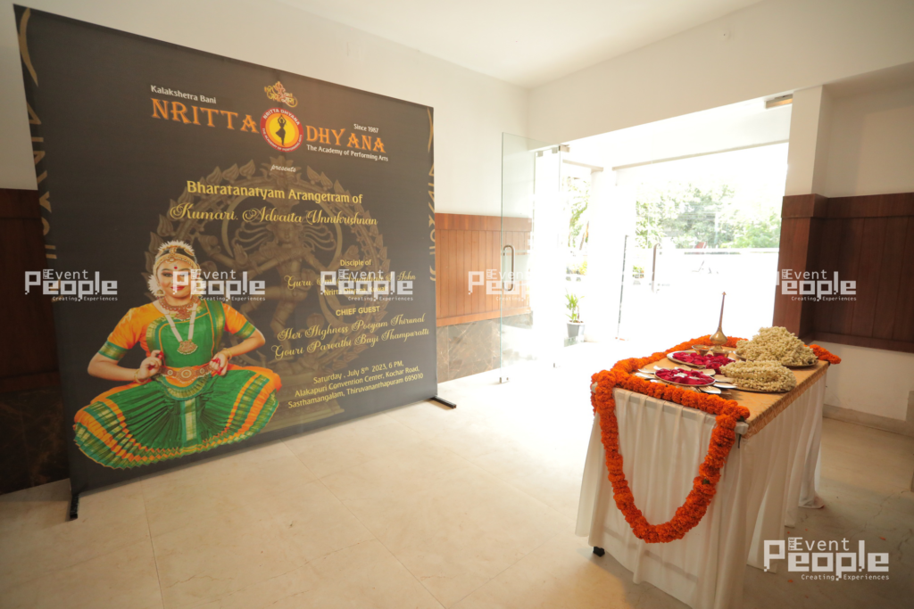 Advaita Unnikrishnan's Arangetram, managed by The Event People.