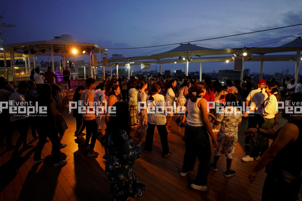 Kutumbam Gold & Platinum Cruise Party (2024), managed by The Event People.